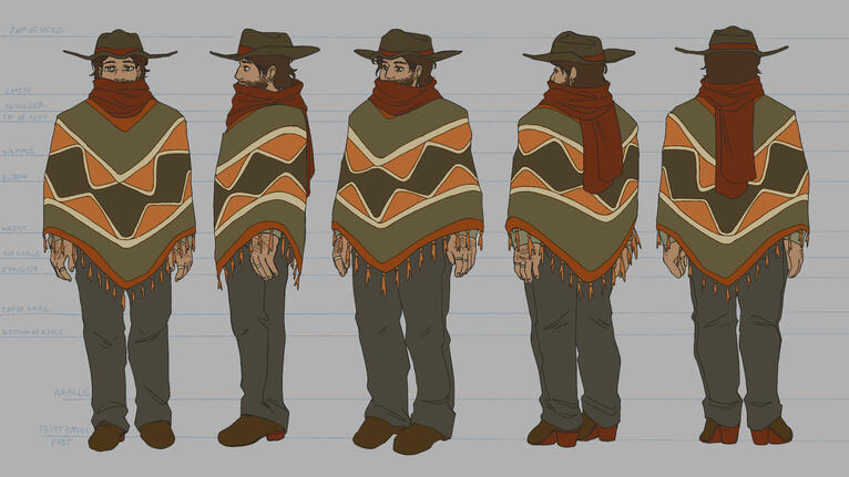 CHARACTER TURN AROUND