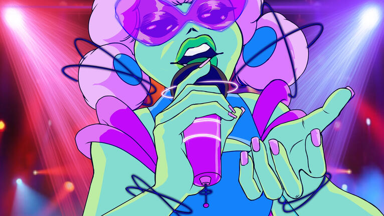 STILL FROM ROCKSTAR HERO