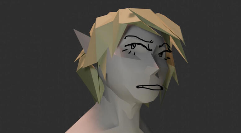 still from sophomore reel