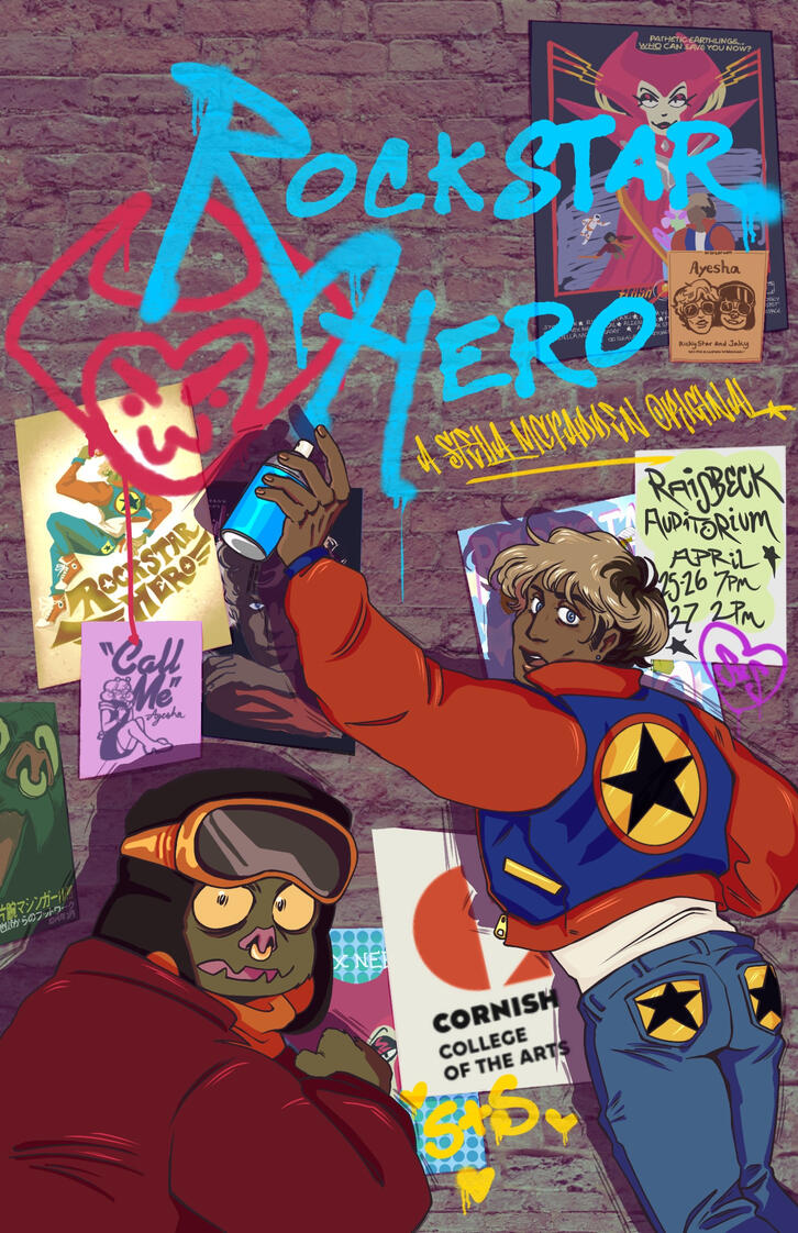 ROCKSTAR HERO POSTER